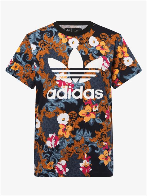 adidas originals damen t shirt mit blumen|adidas Originals – Adventure – T.